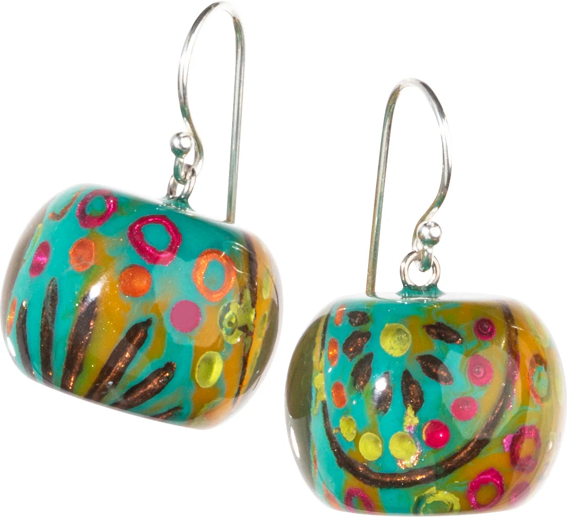 BLISS by ZSISKA Musee Series Earrings — Turquoise Confetti