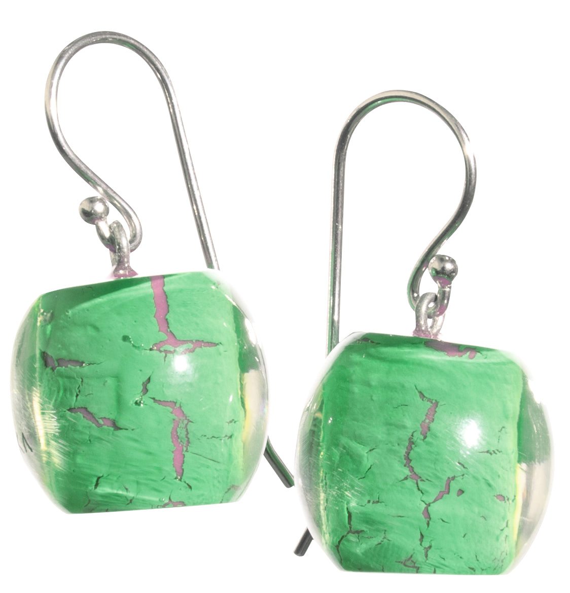 Bliss by Zsiska- Earring in Green-Pink