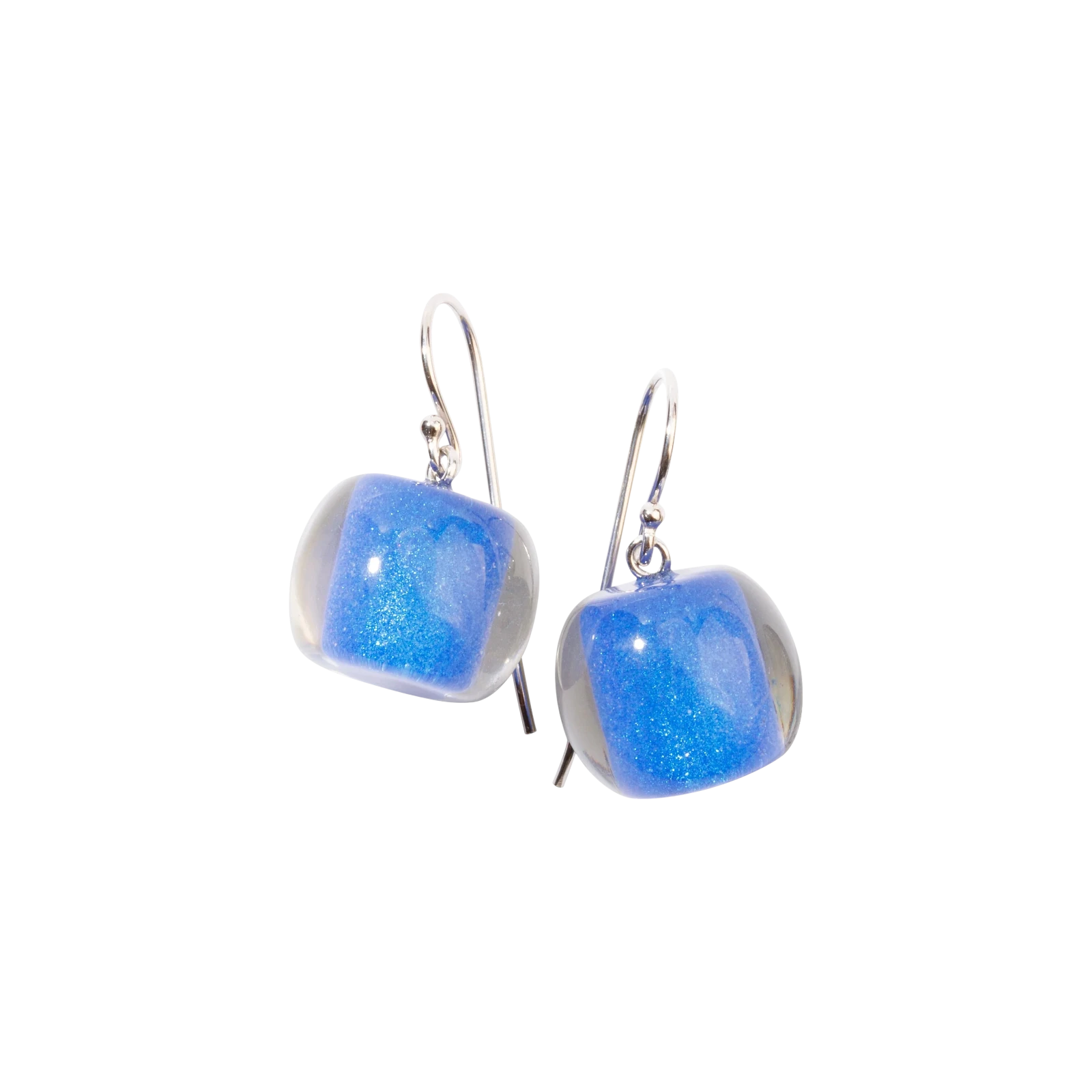 Short Hook Earrings - Colourful Beads