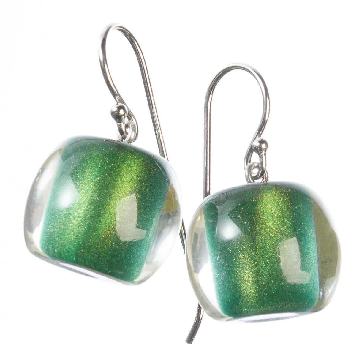 Short Hook Earrings - Colourful Beads