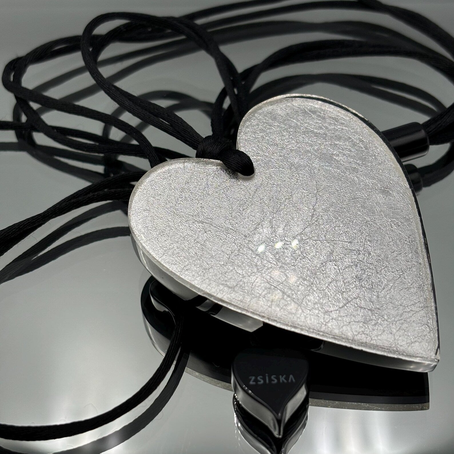 ZSISKA DESIGN - ADJUSTABLE CORD - LARGE - PENDANT - COLOURFUL STATEMENT