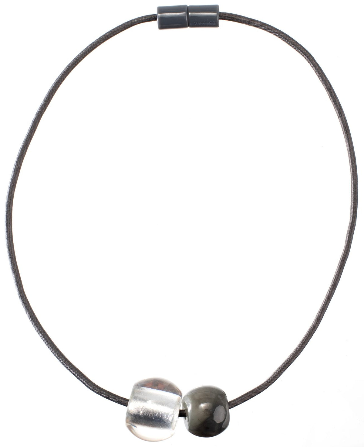 ZSISKA DESIGN Radiance 2-Bead Magnet Necklace
