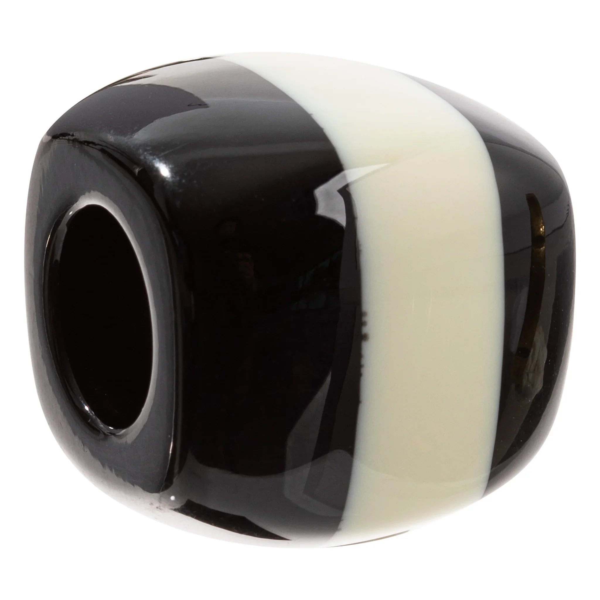 BLISS by ZSISKA - BLISS BEAD - MUSEE - AZTB2 - Black & White