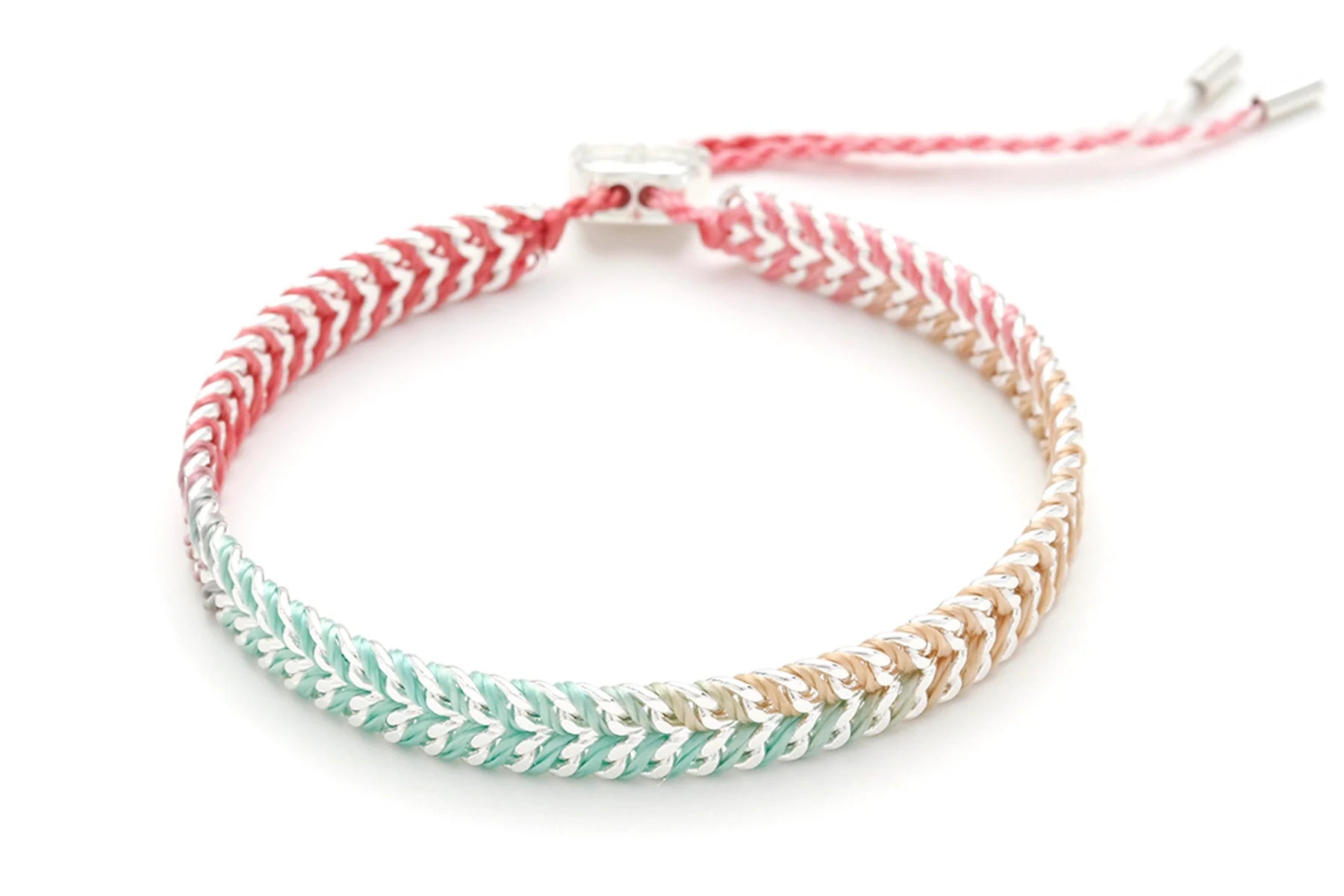 Boho Betty - Iztac Candy Ombre Silver Bracelet