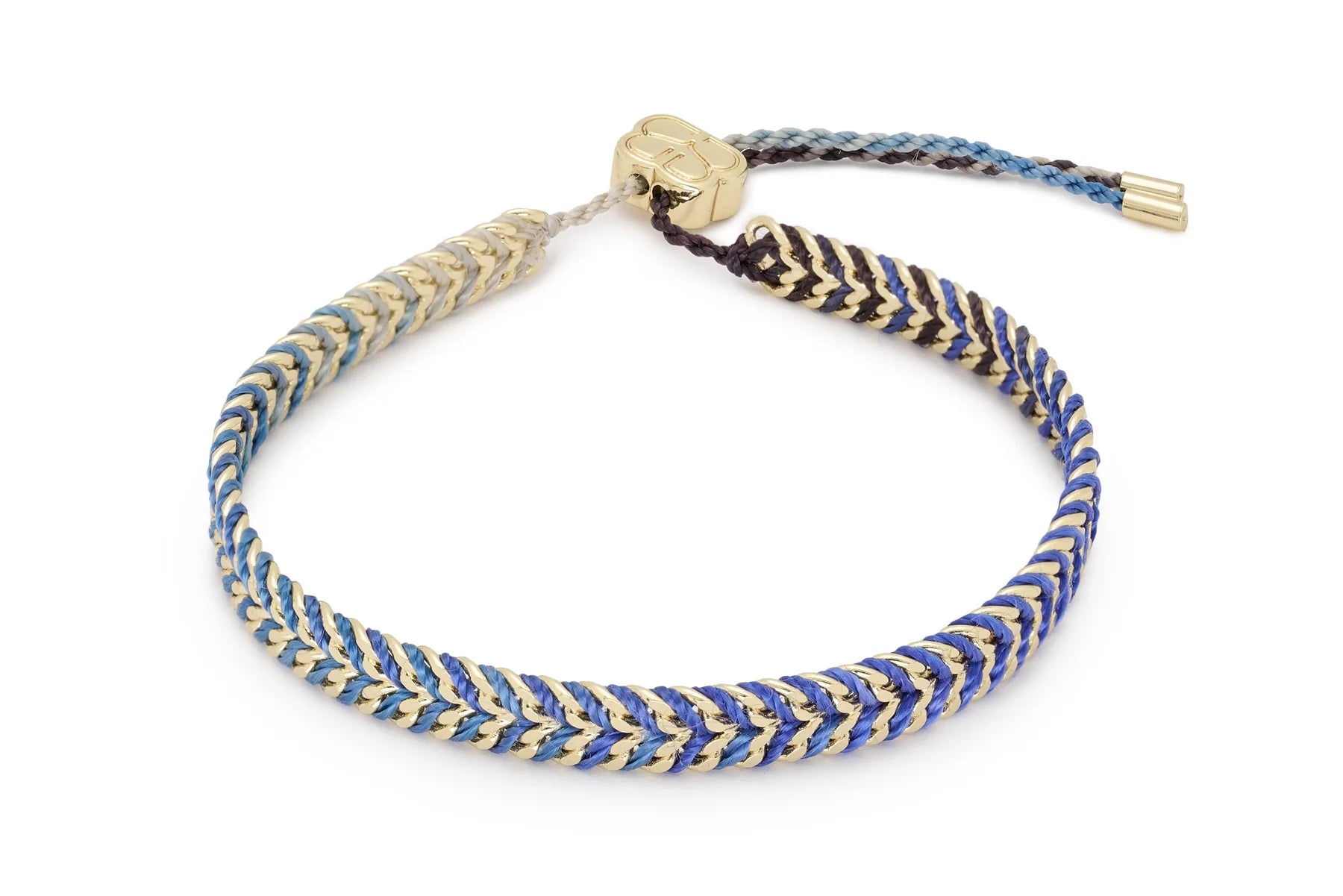 Boho Betty - Iztac Denim Ombré Gold Bracelet