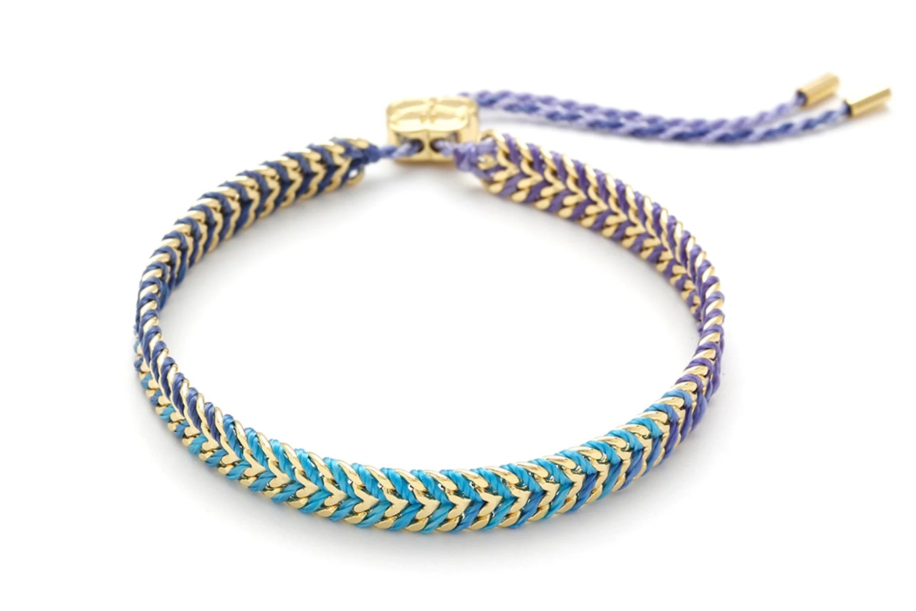 Boho Betty -Iztac Blue Gold Bracelet