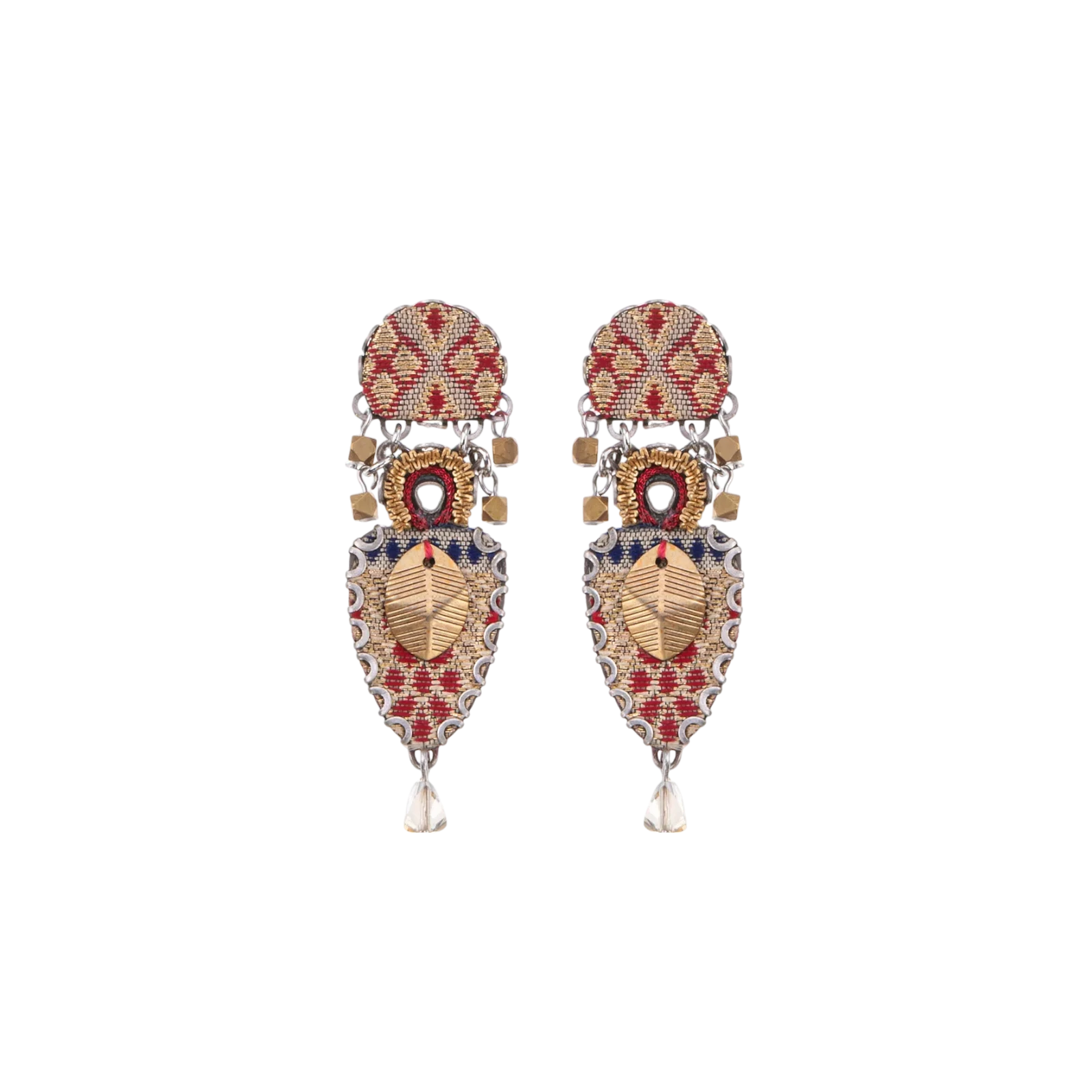 Gold Ziwa Hook Earrings