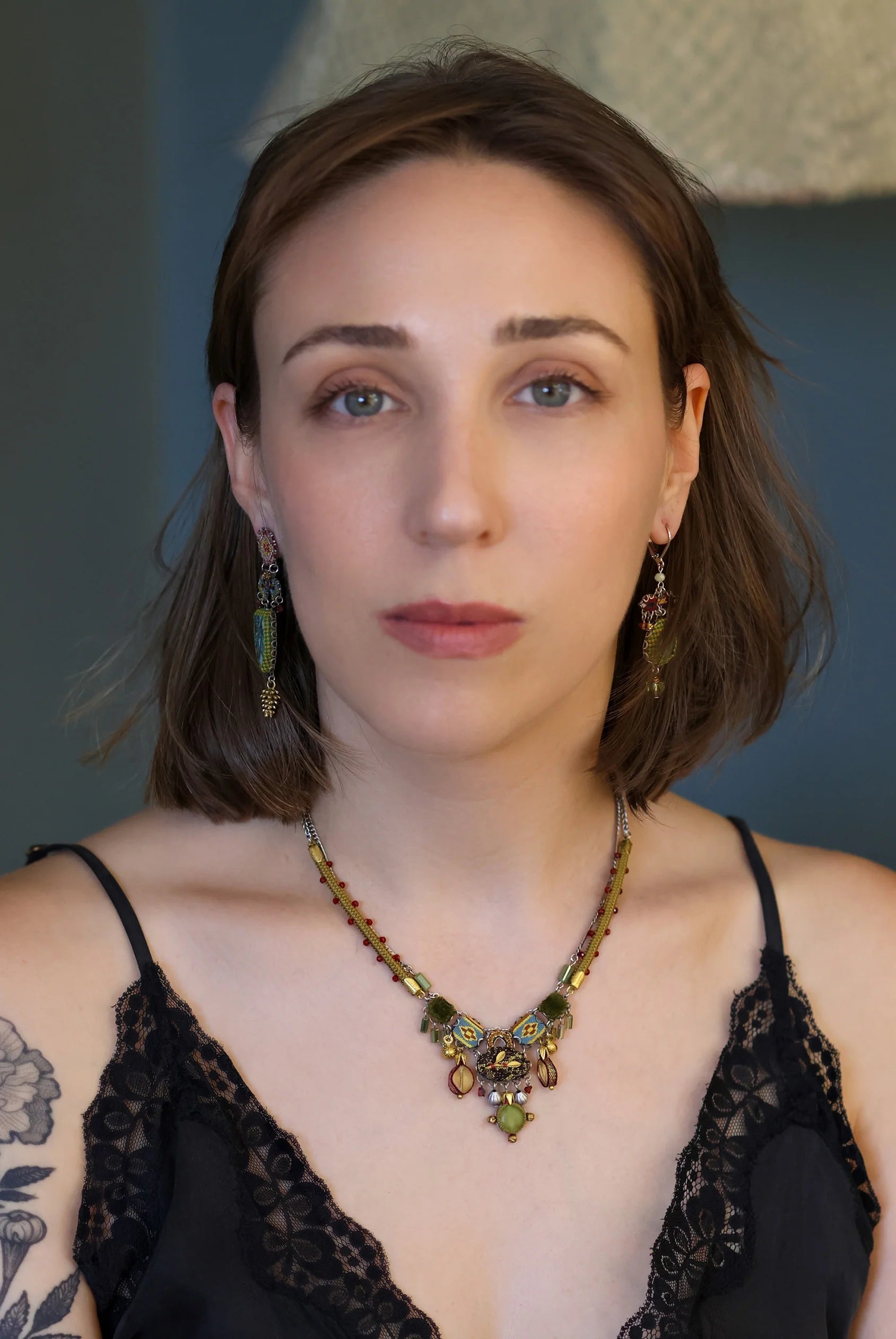 Vintage Gold Set, Elegant Necklace, Marj