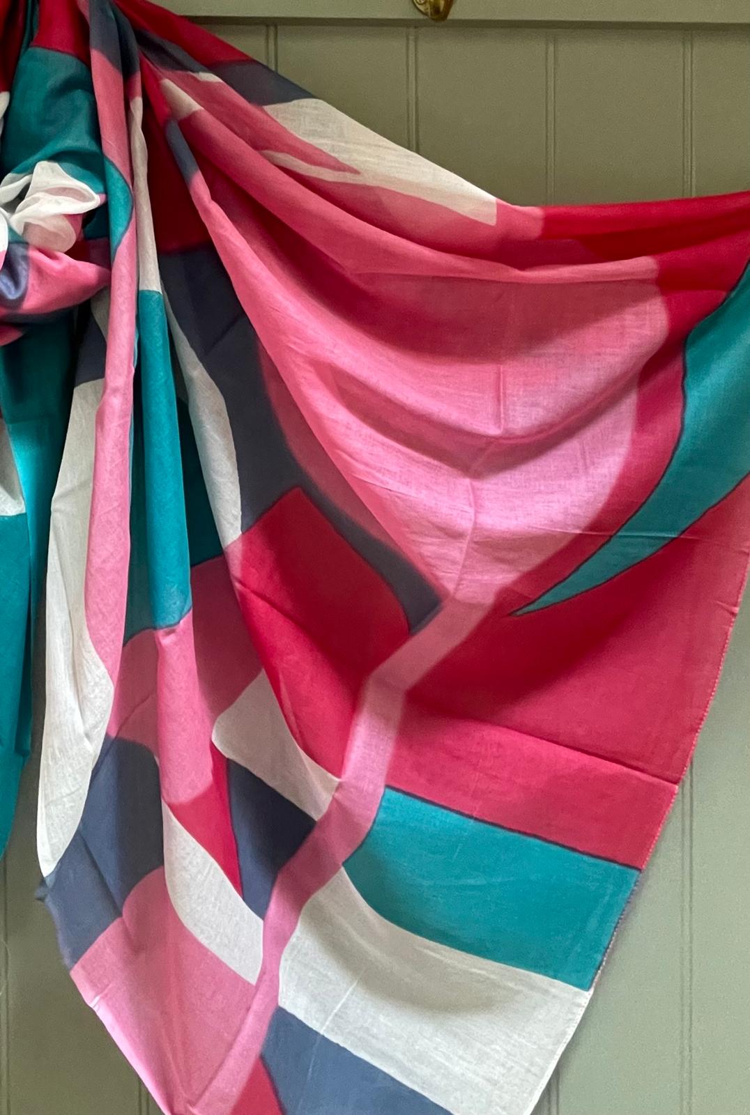 Printed Cotton Scarf/Sarong