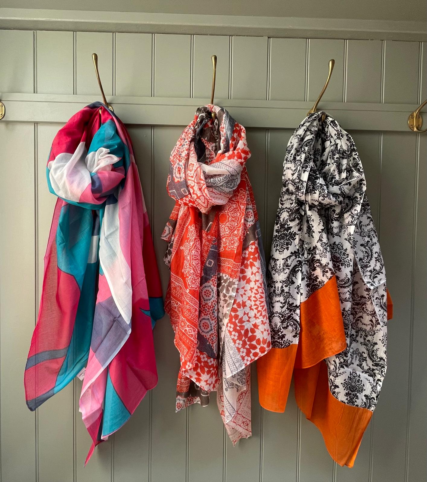 Printed Cotton Scarf/Sarong
