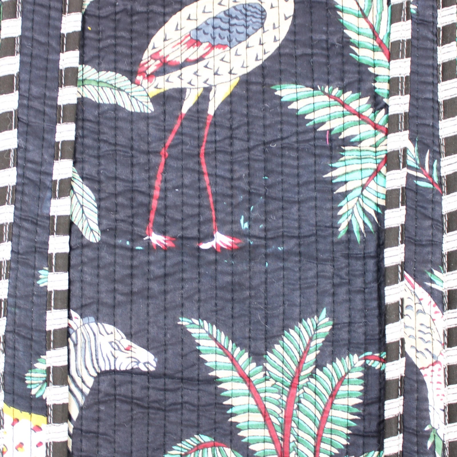 Quilted Cotton Tote Bag