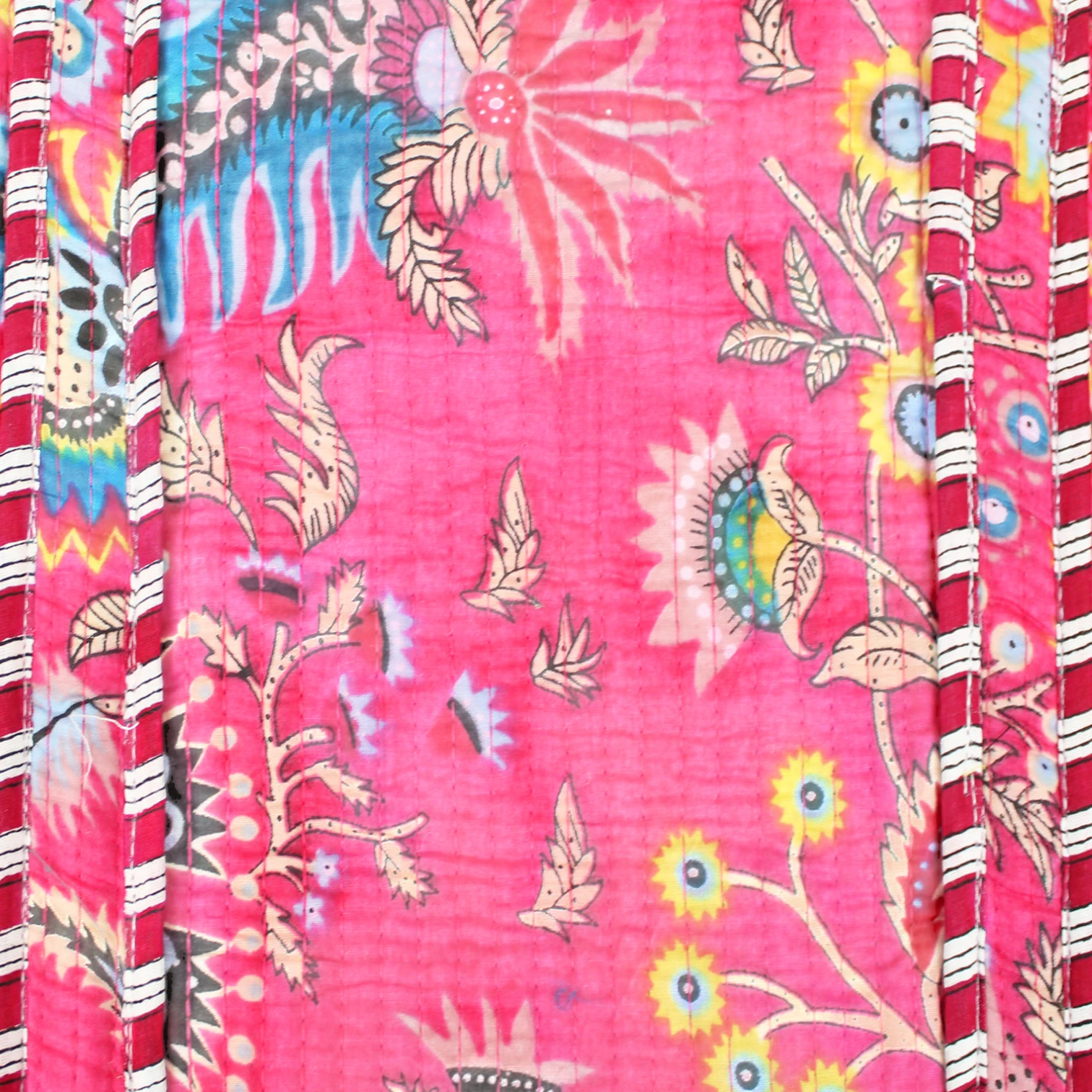 Quilted Cotton Tote Bag