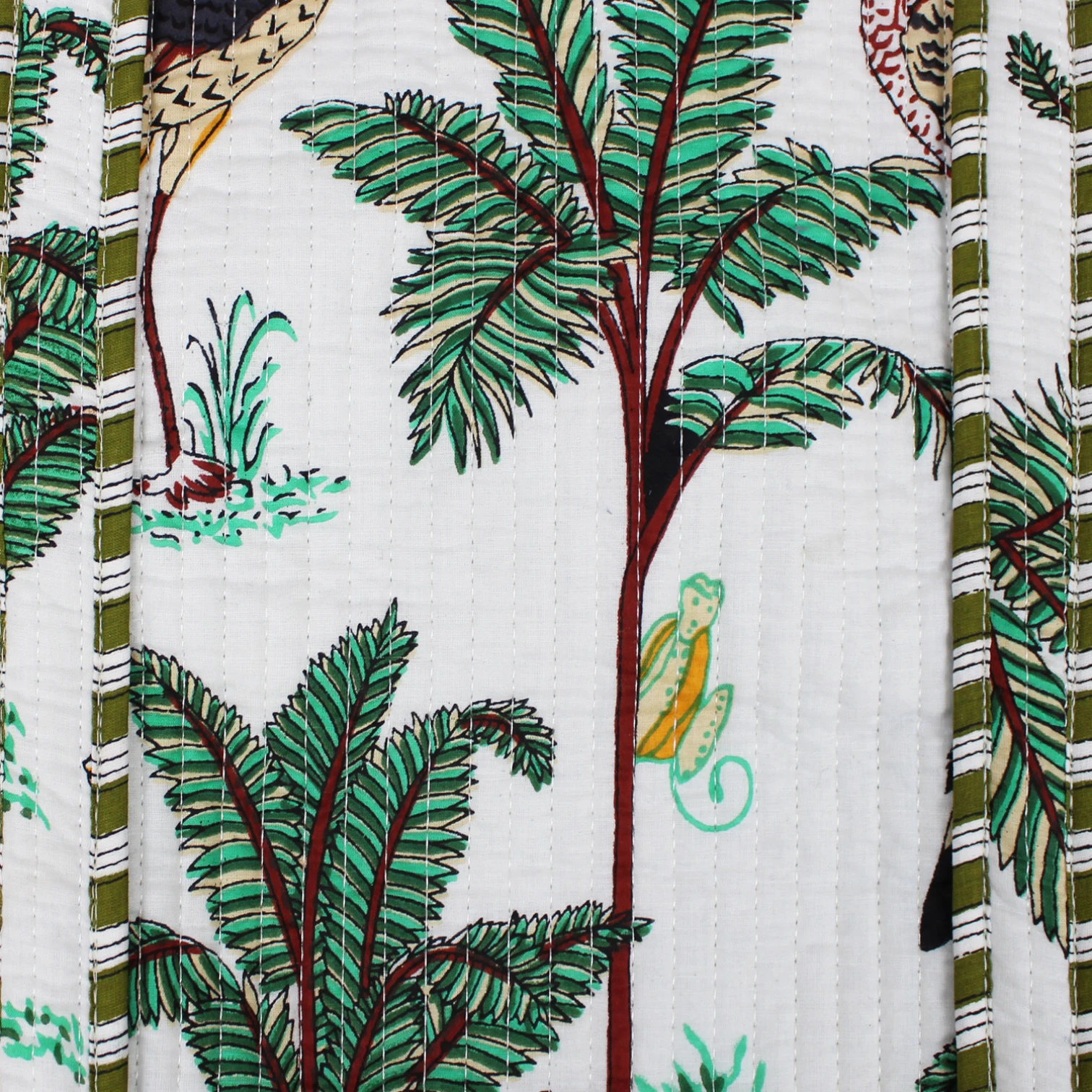 Quilted Cotton Tote Bag