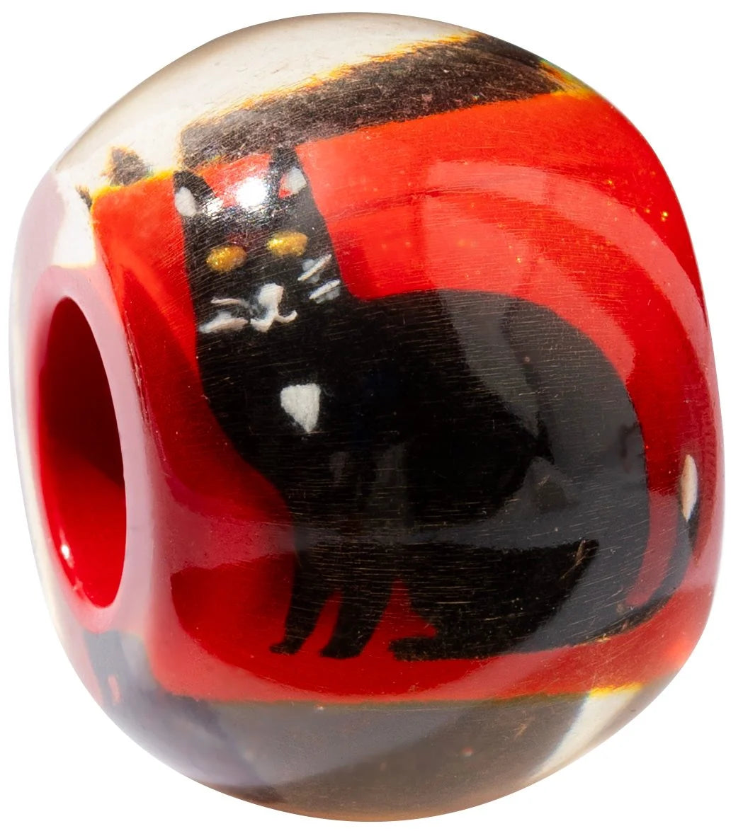 BLISS by ZSISKA Glitz Series Bead — CAT - RED