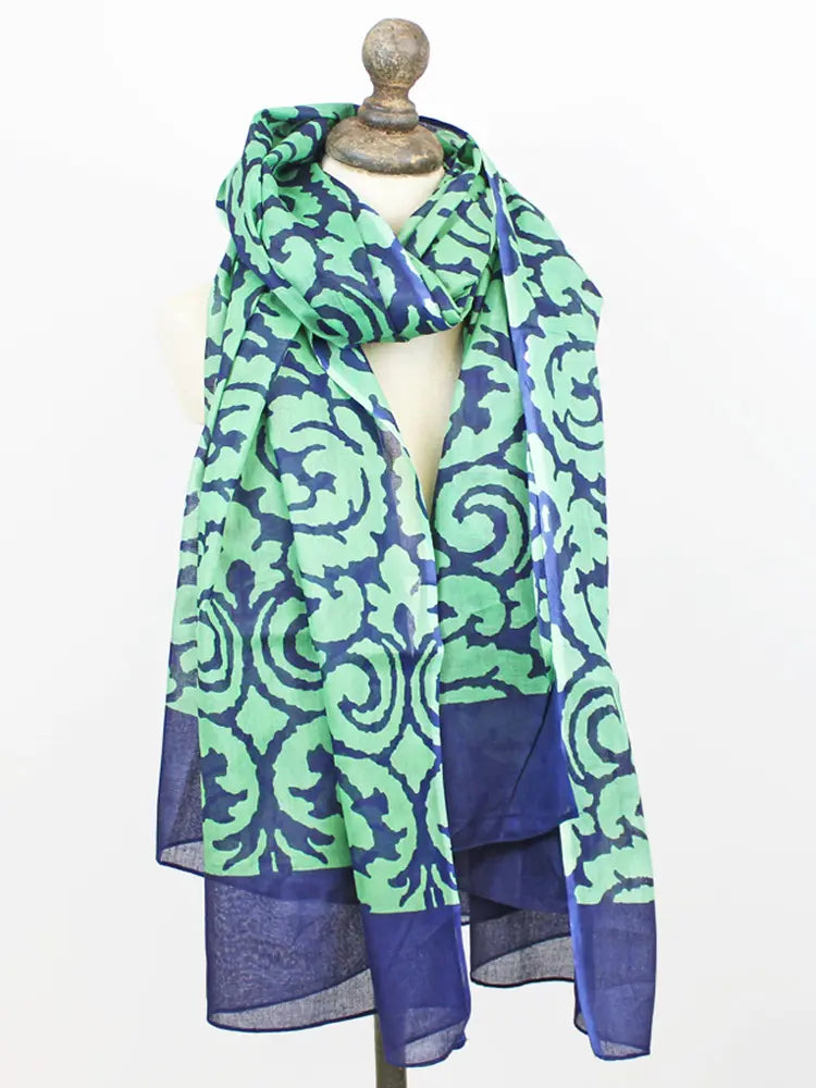 Printed Cotton Scarf/Sarong