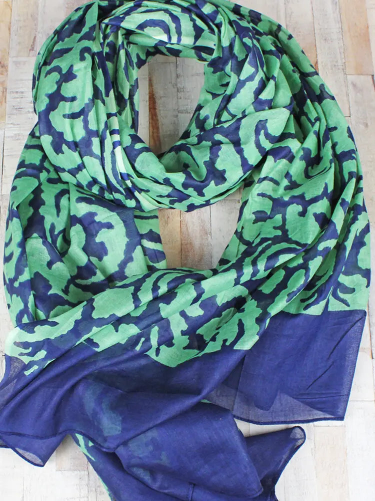 Printed Cotton Scarf/Sarong