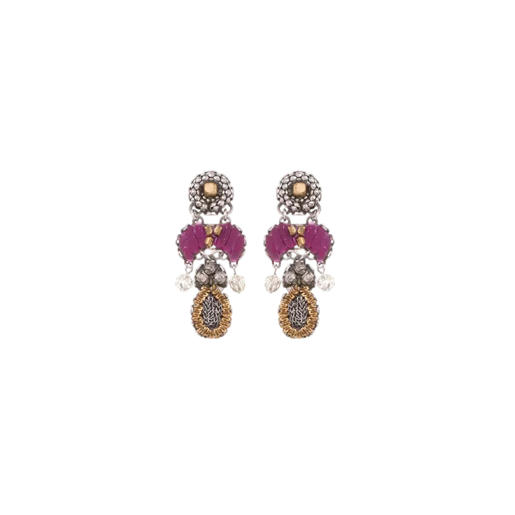 Cherry Blossom, Begonia Earrings