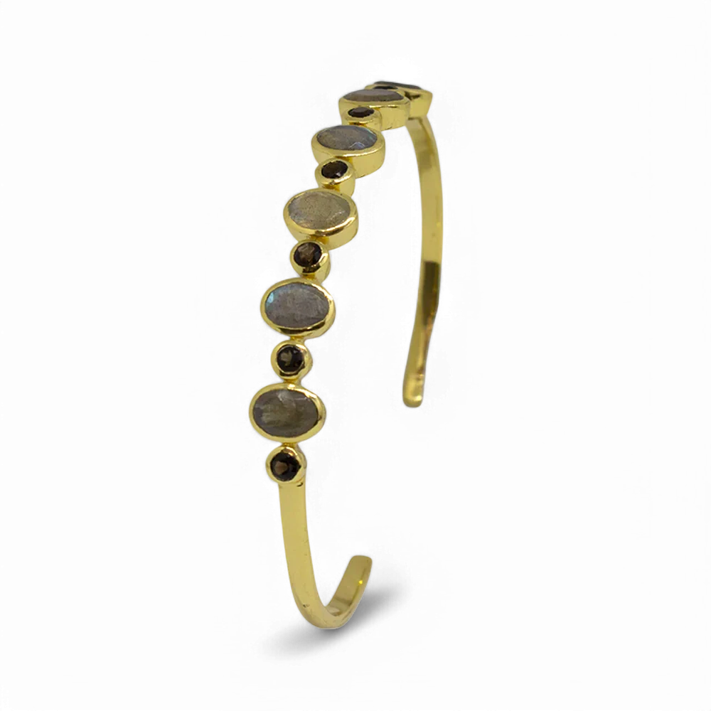 Multi stone cuff