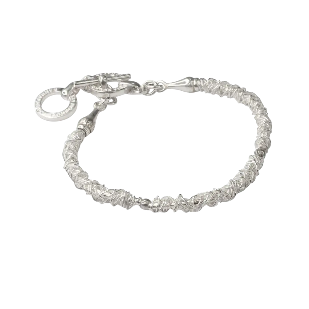 NSB-13S: Pure Silver Bracelet