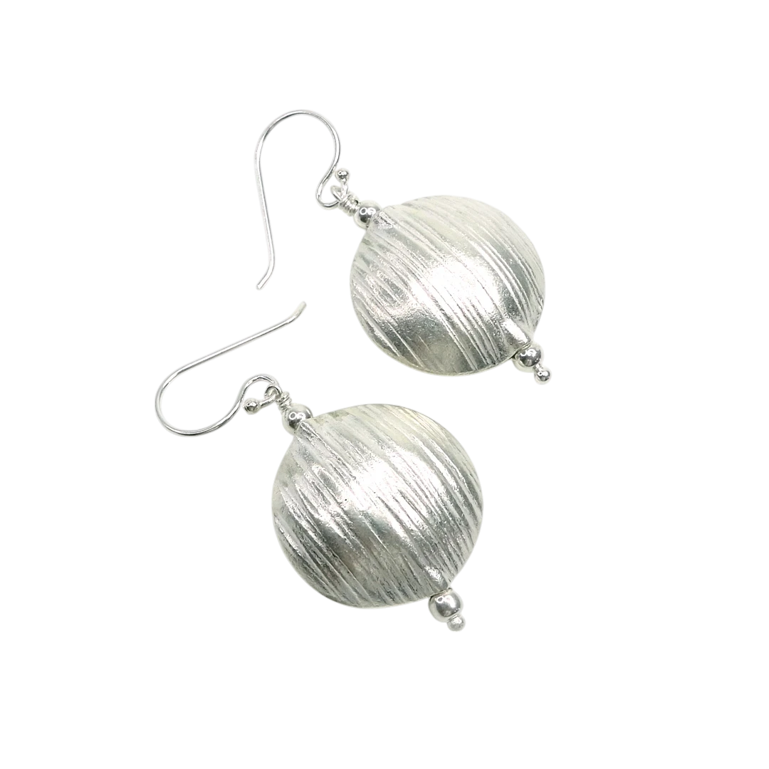 NSE08-S: Pure Silver Earrings