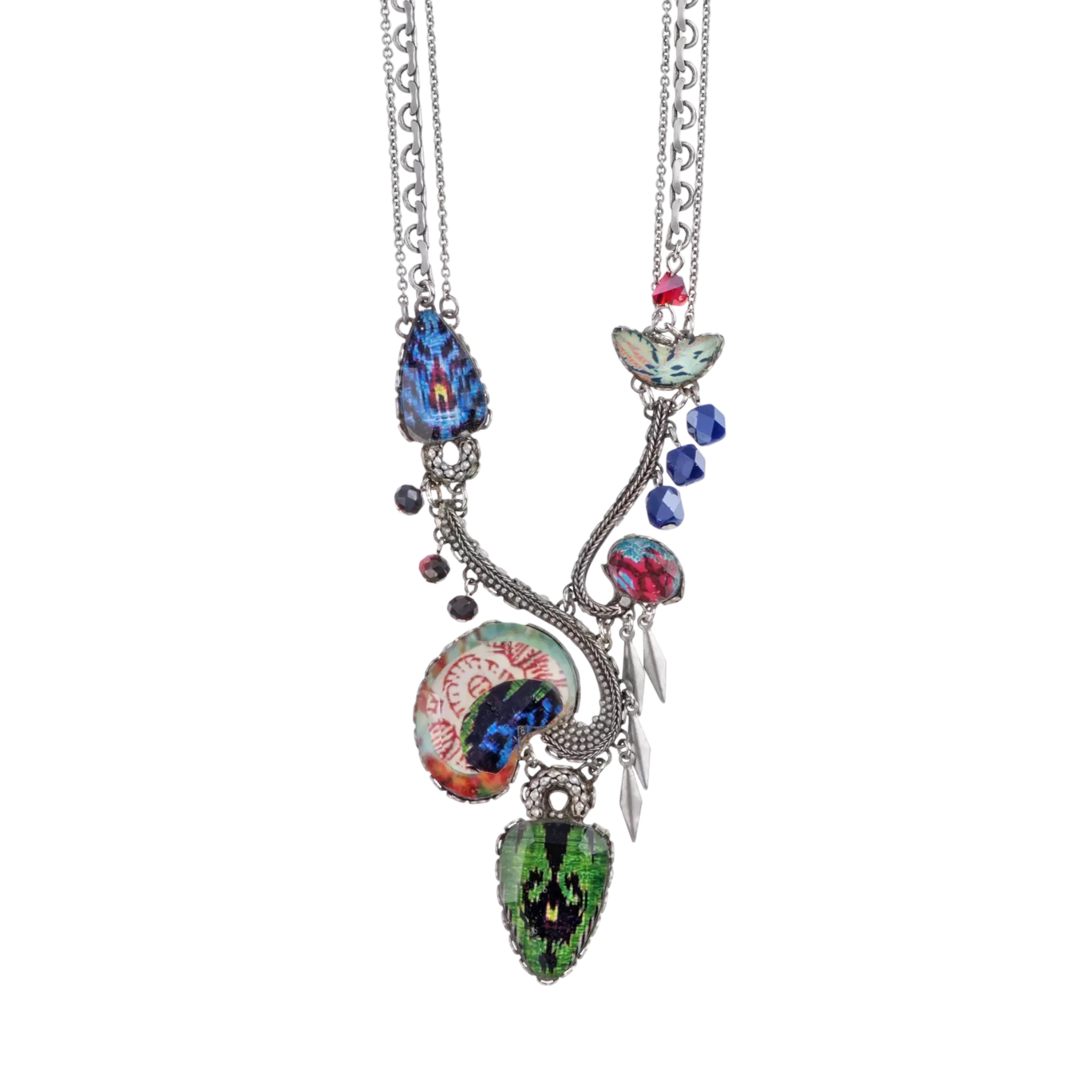 Holiday Lights, Pepita Necklace