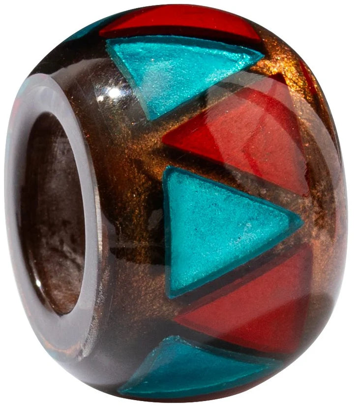 BLISS BY ZSISKA - BLISS BEAD - TRIANGLE RED