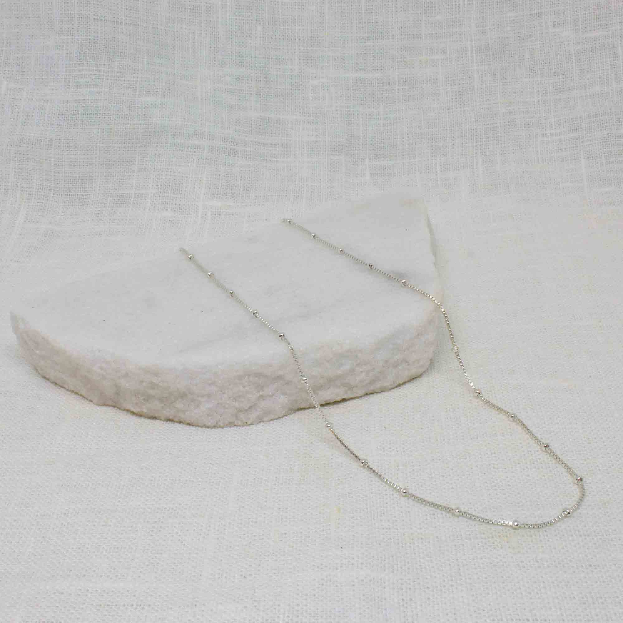 Studded box chain Necklace