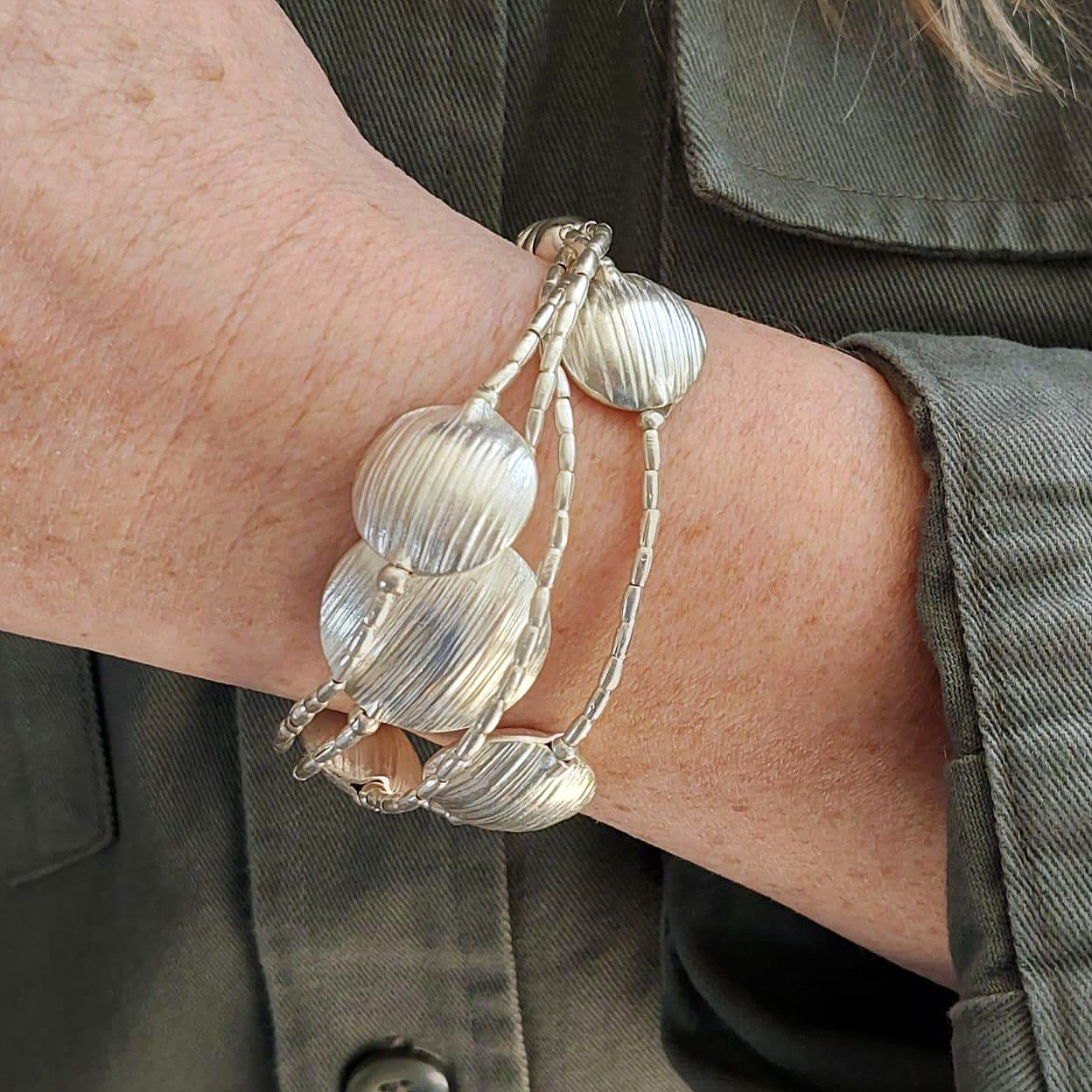 NSB08: Pure Silver Bracelet