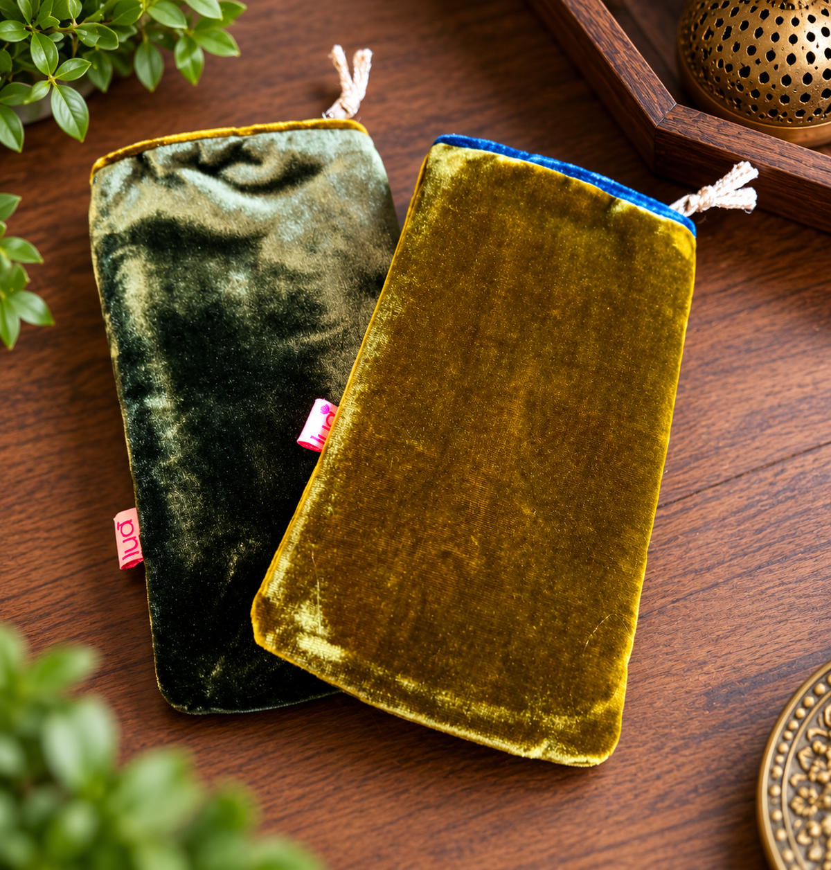 Silk Velvet Glasses Pouch