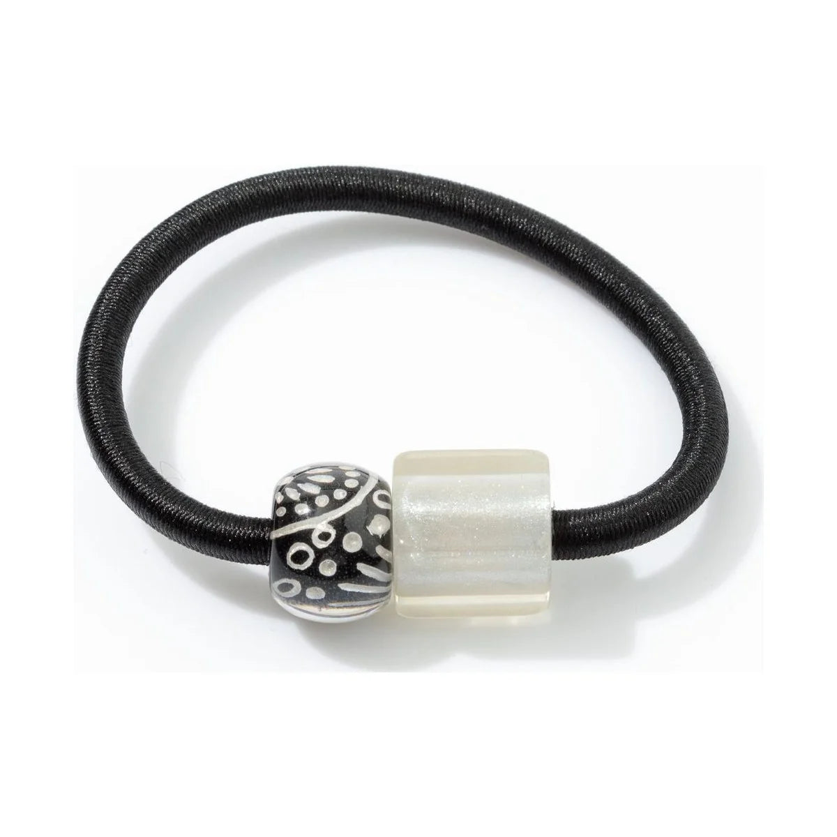 BLISS by ZSISKA Bracelet - Triangle Blue - Dotted Silver