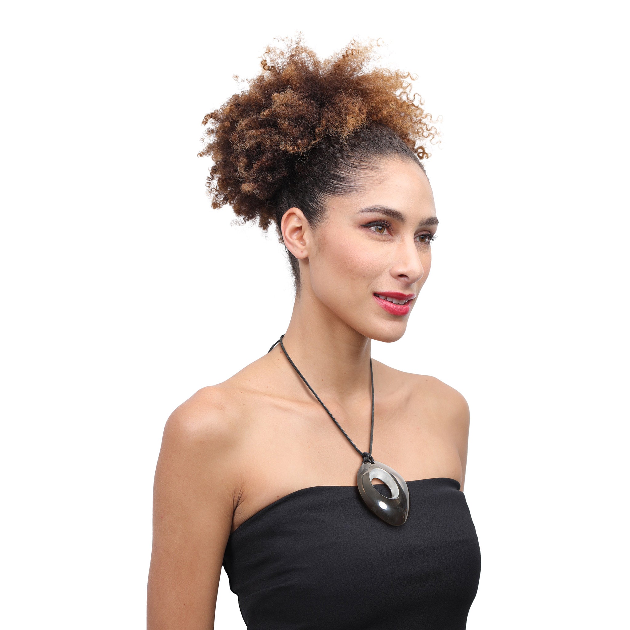 ZSISKA DESIGN - PENDANT- ROUND - CRESCENCE