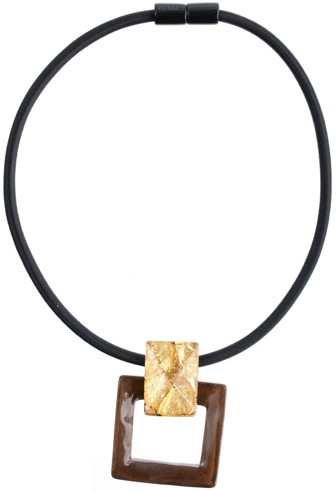 ZSISKA DESIGN Lumi 2-Bead Magnet Necklace