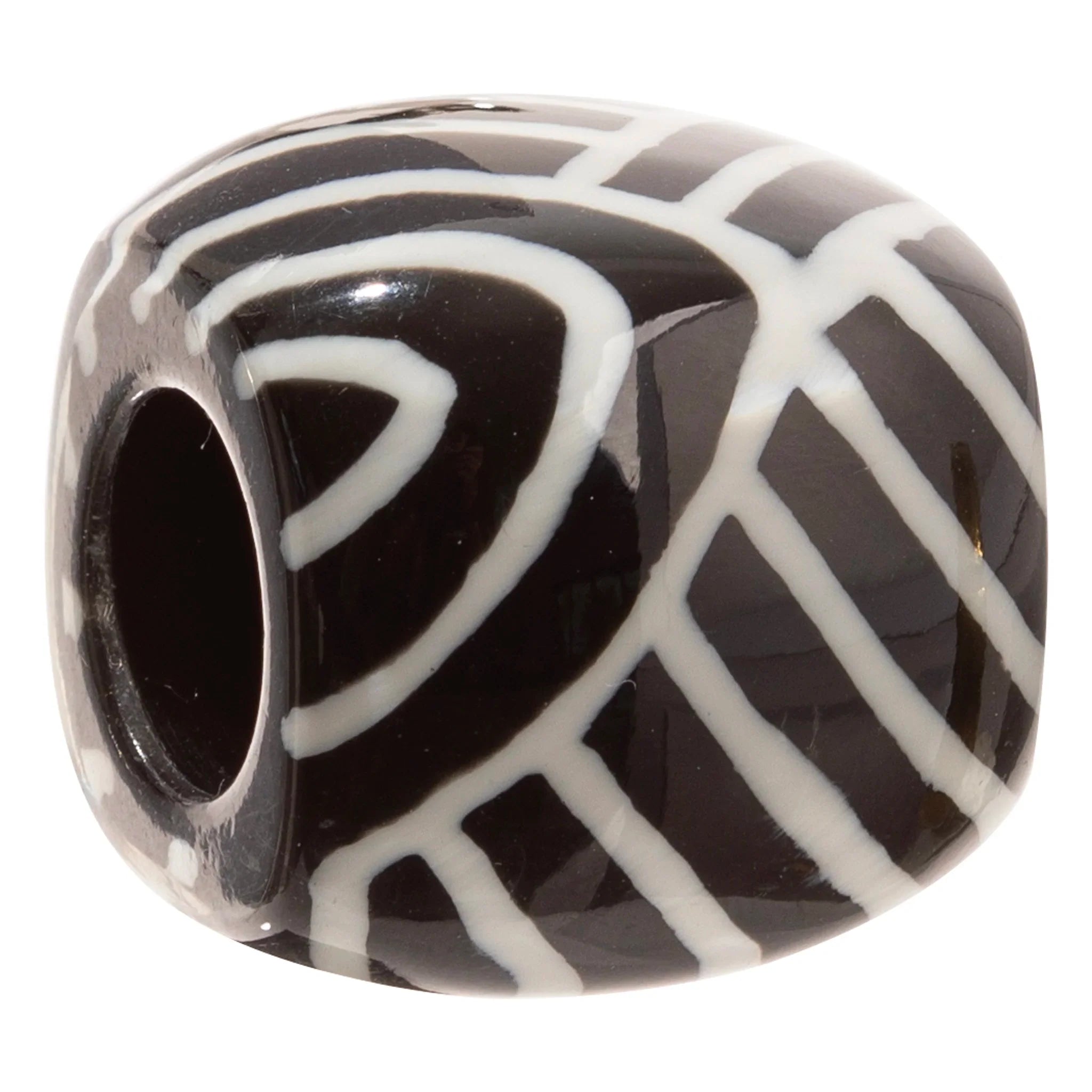 BLISS by ZSISKA - BLISS BEAD - MUSEE - AZTB3 - Black & White
