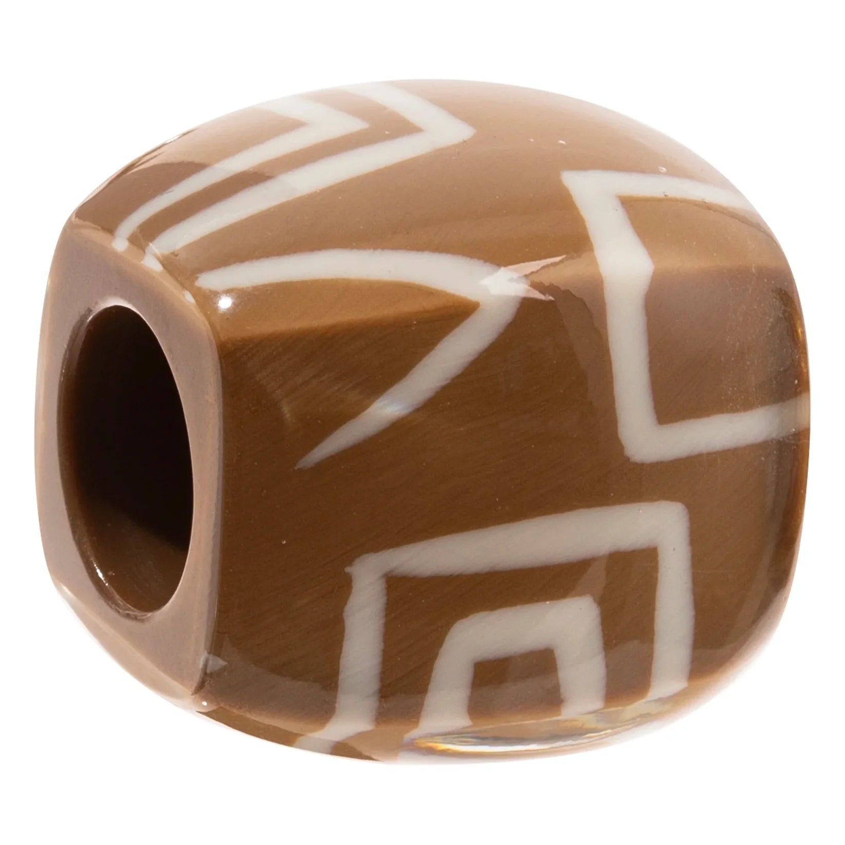BLISS by ZSISKA - BLISS BEAD - MUSEE - AZTC1 - Brown & Cream