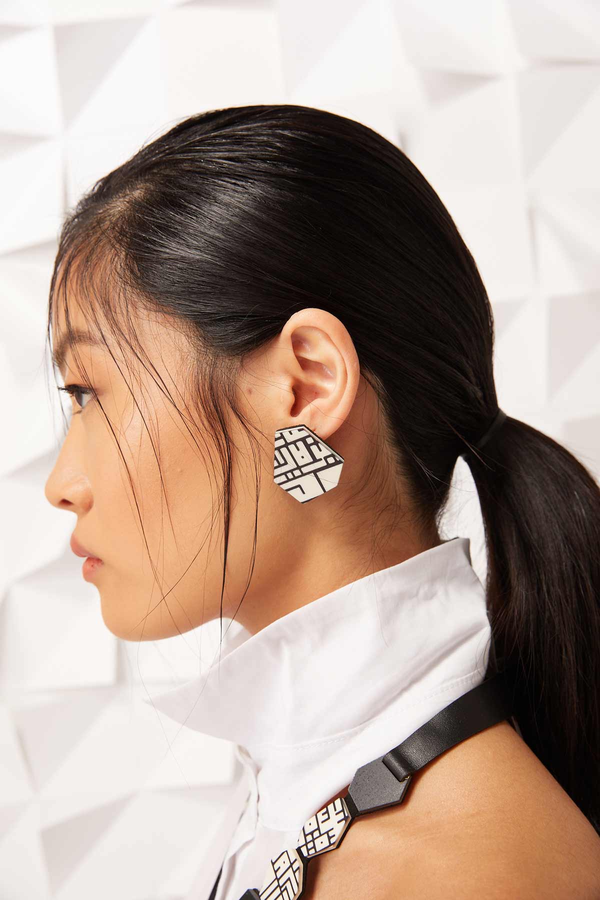 Iskin Sisters Greta Pattern Earrings