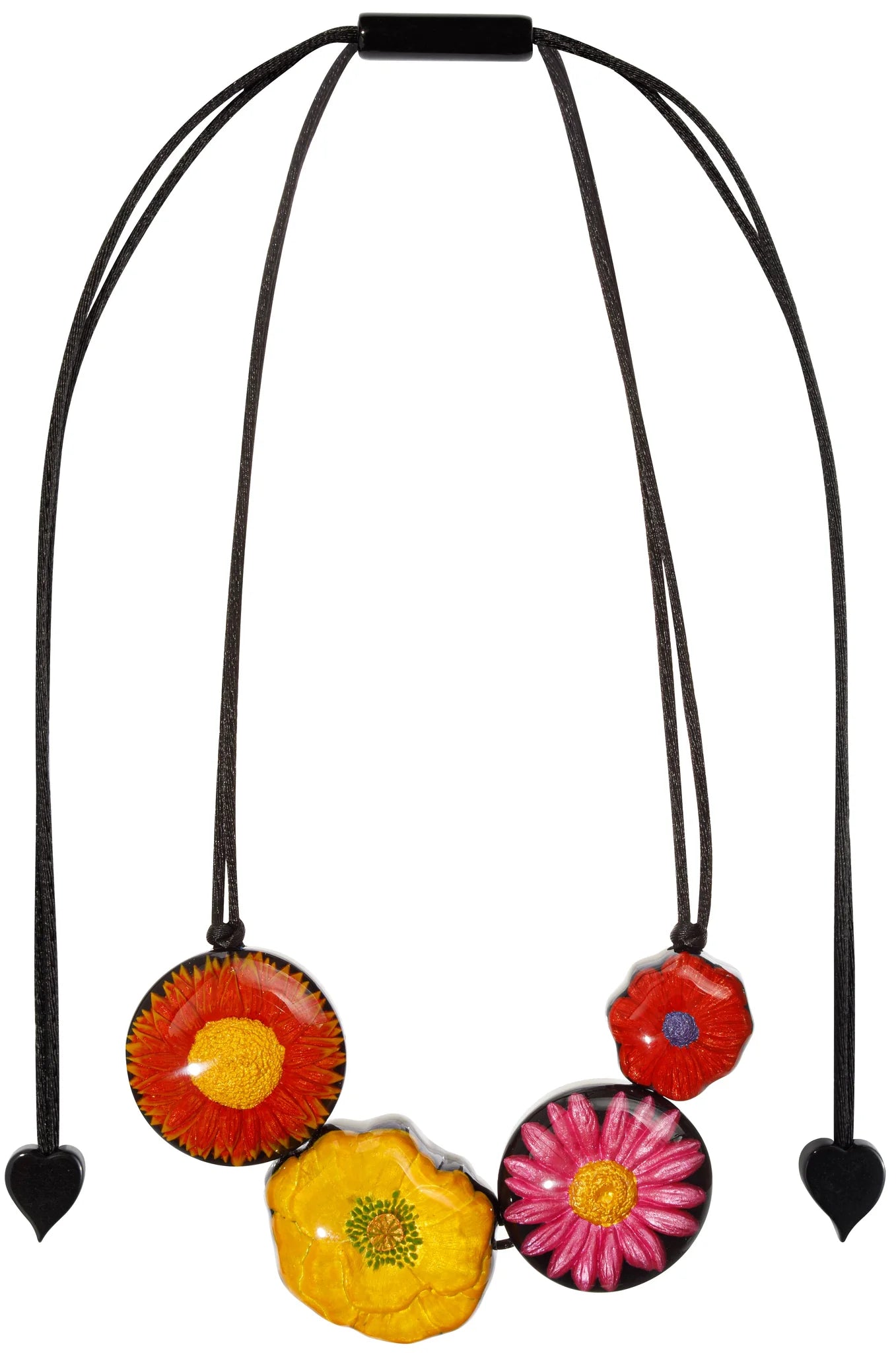PRUE BY ZSISKA - ADJUSTABLE CORD - 4 BEAD - NECKLACE - GARLAND