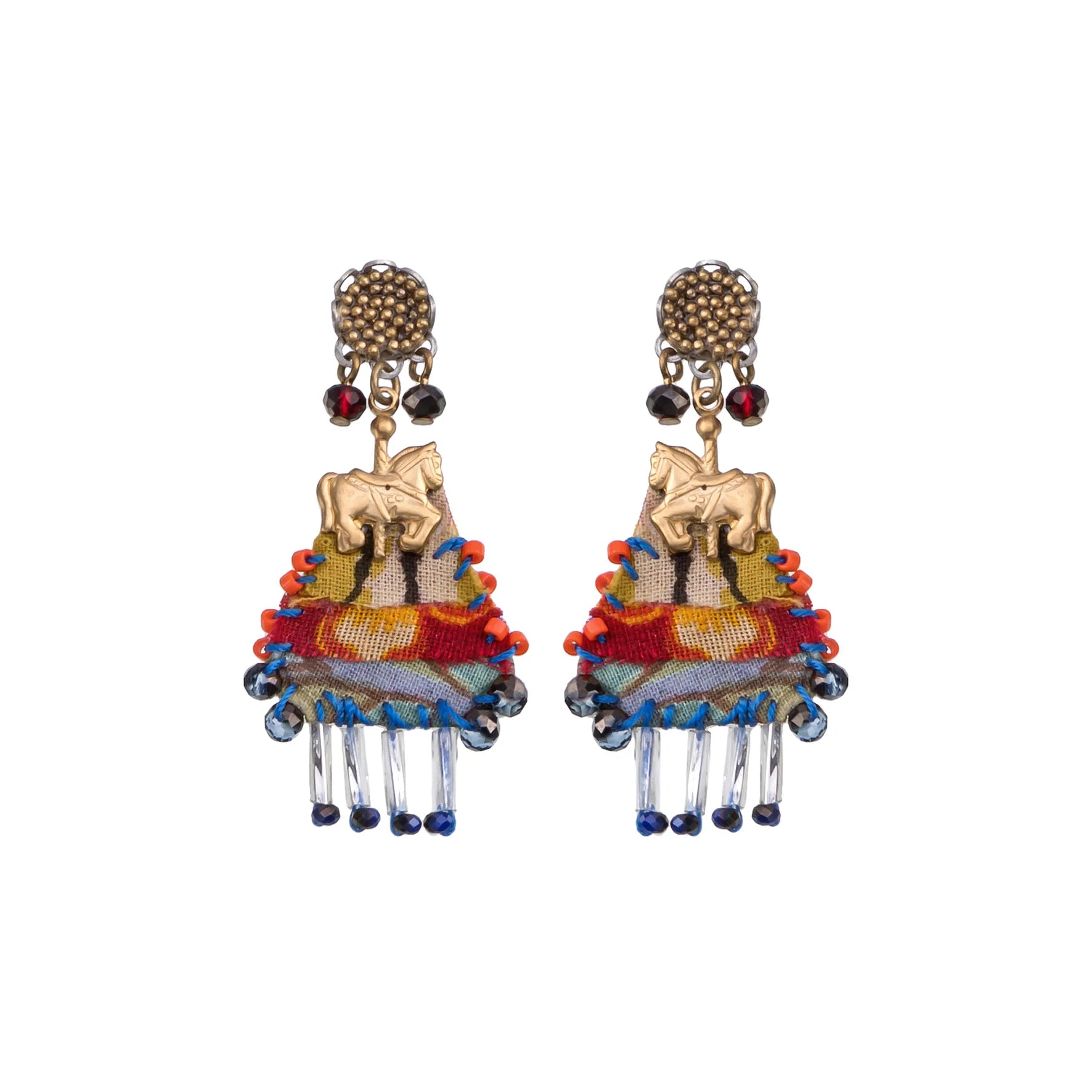 Contemporary Earrings Fantasy Set, Clay