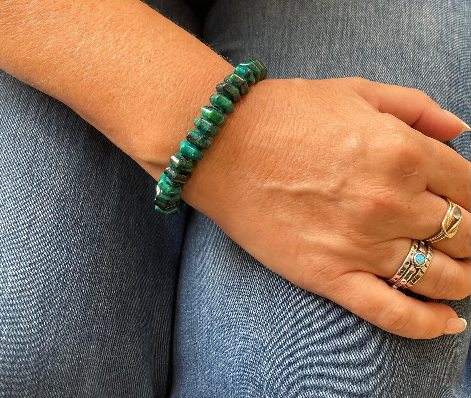 Beaded Bracelet - Green