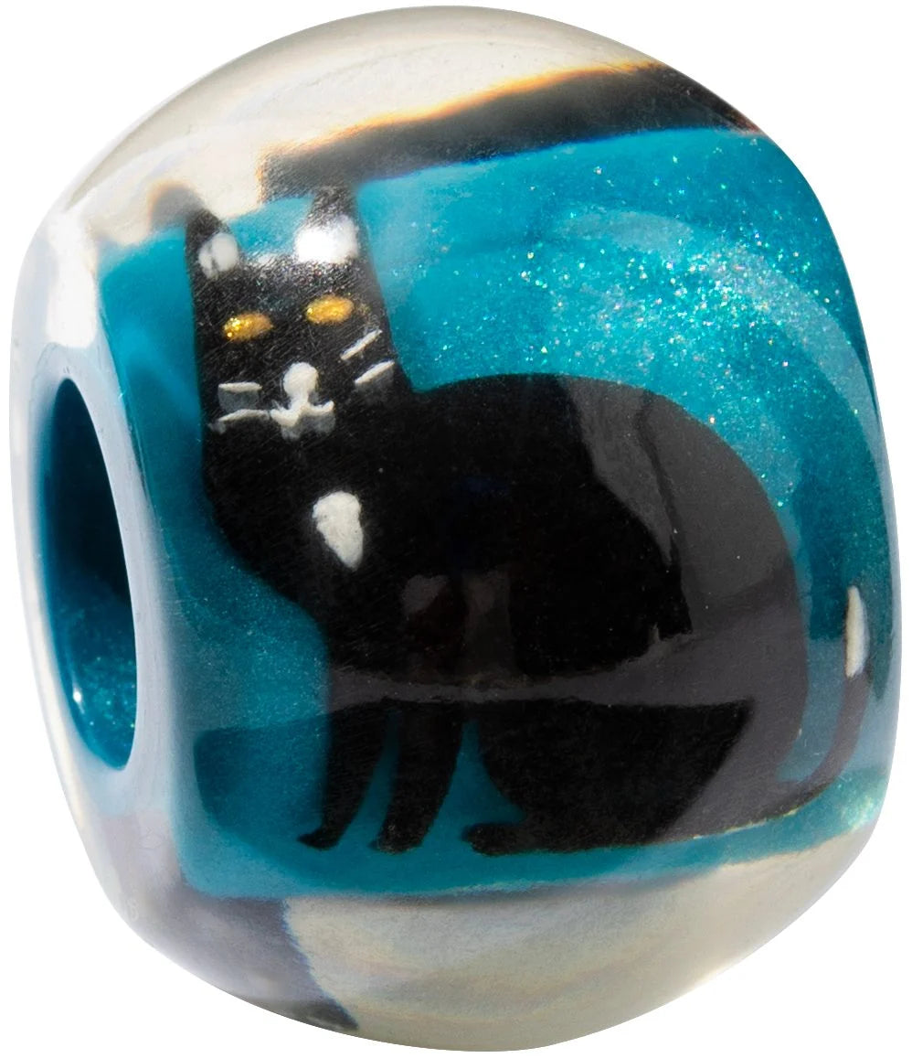 BLISS by ZSISKA Glitz Series Bead — CAT - BLUE