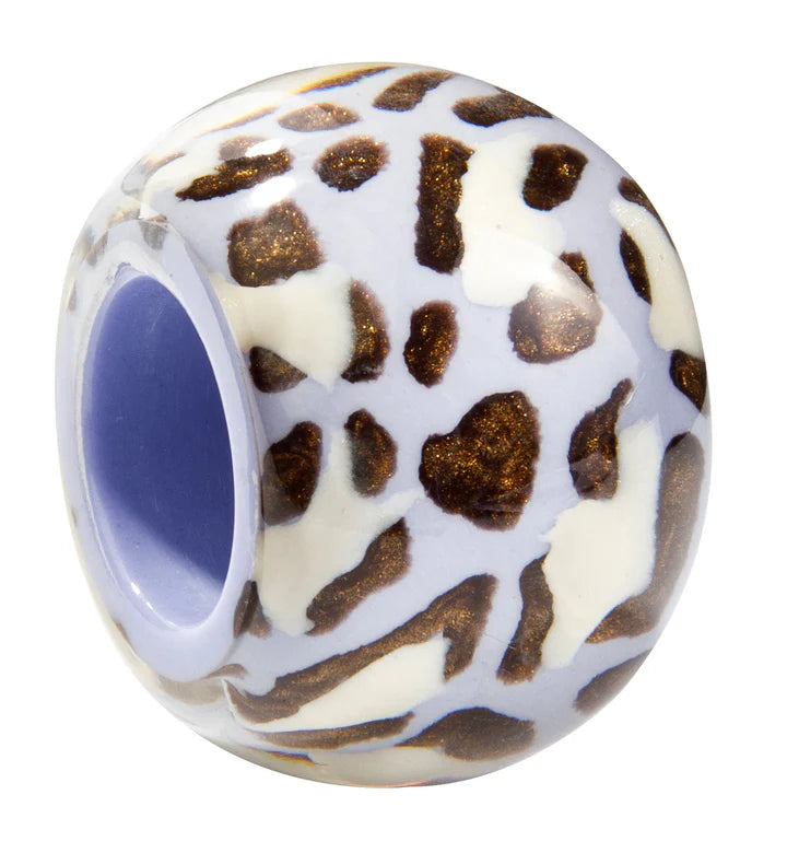 BLISS by ZSISKA - MUSEE- Lavender Leopard bead