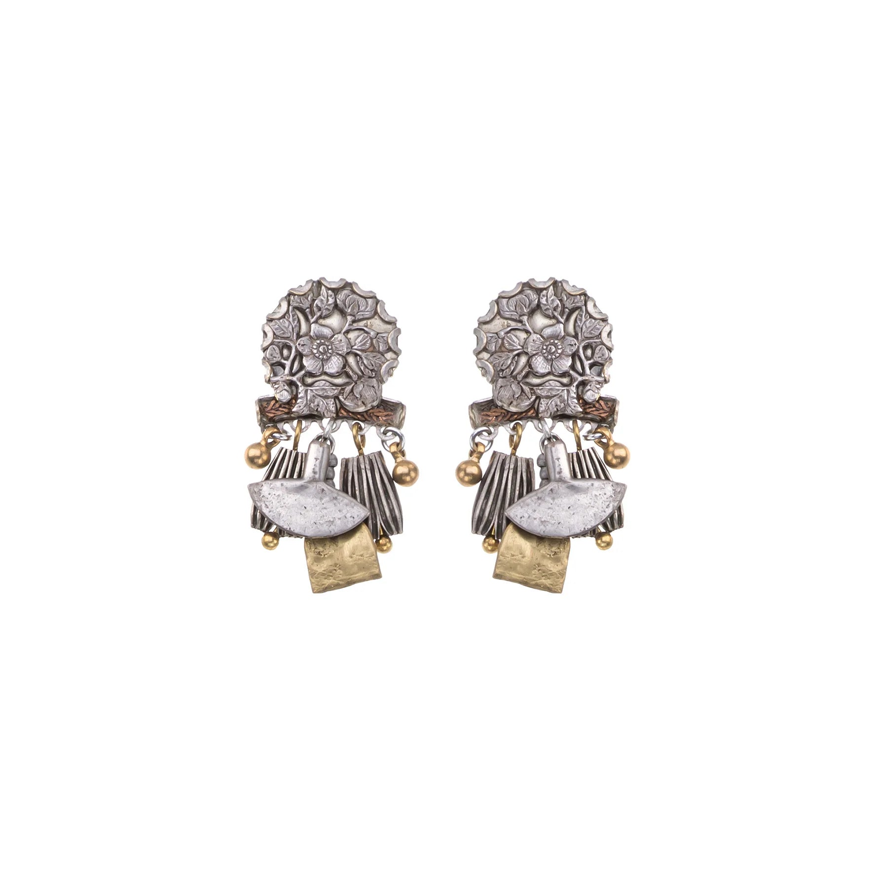 Ayala Bar Metal Bloom Set, Sala Earrings
