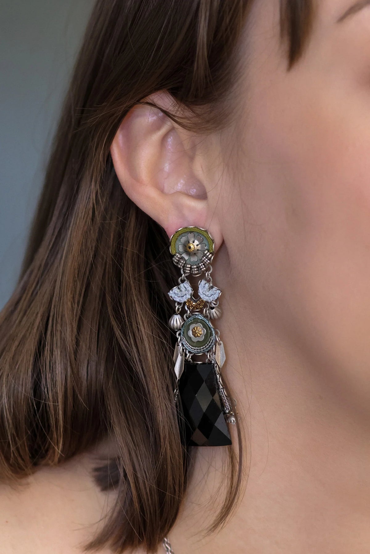 Night Queen Set, Statement Earring, Manga