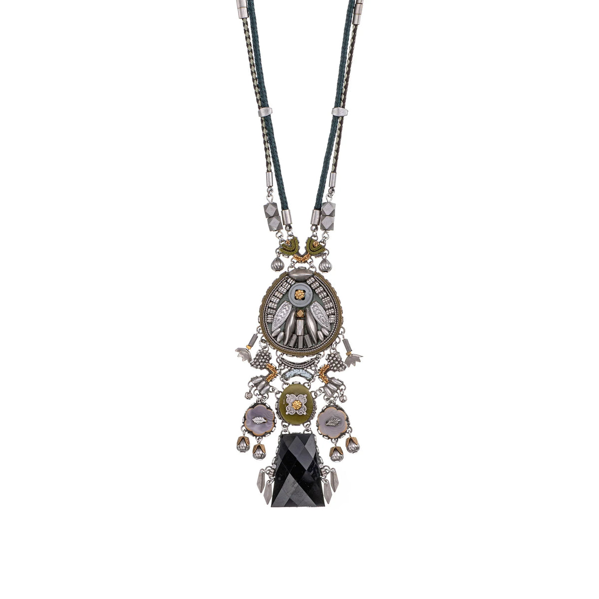 Night Queen Set, Draped Necklace, Arcana