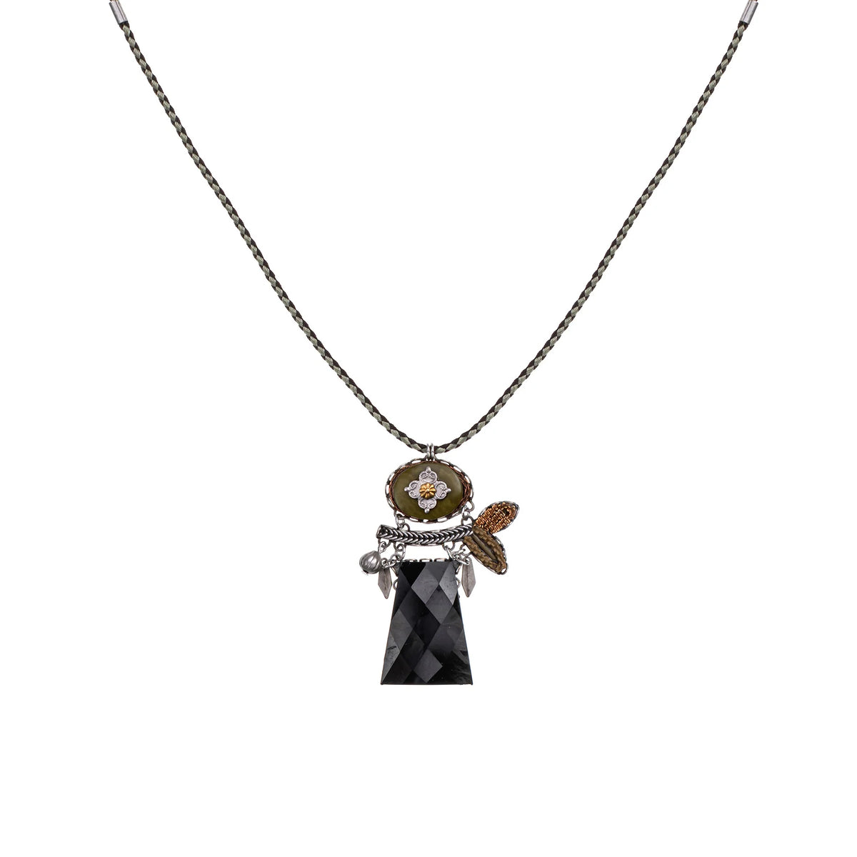 Night Queen Set, Delicate Pendant Necklace, Sigillum