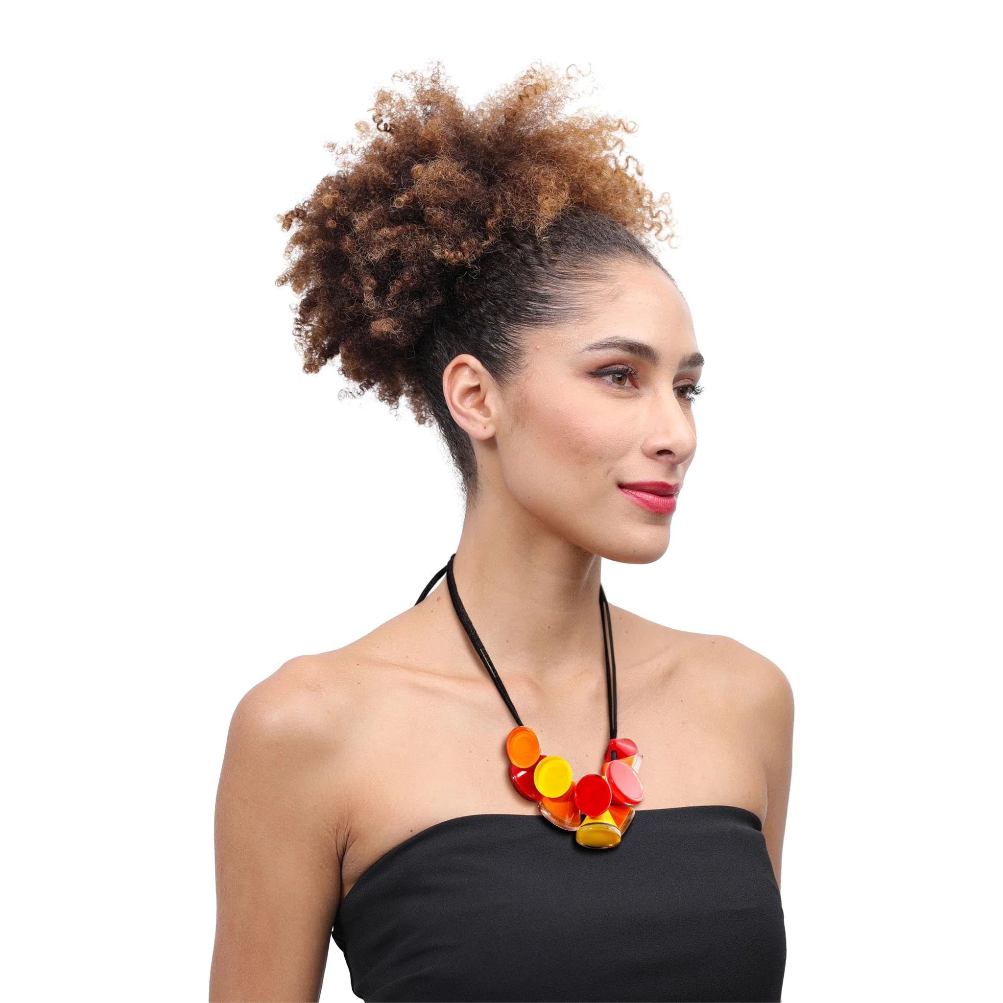 PRUE BY ZSISKA - ADJUSTABLE CORD - 11 BEAD - NECKLACE - JOY