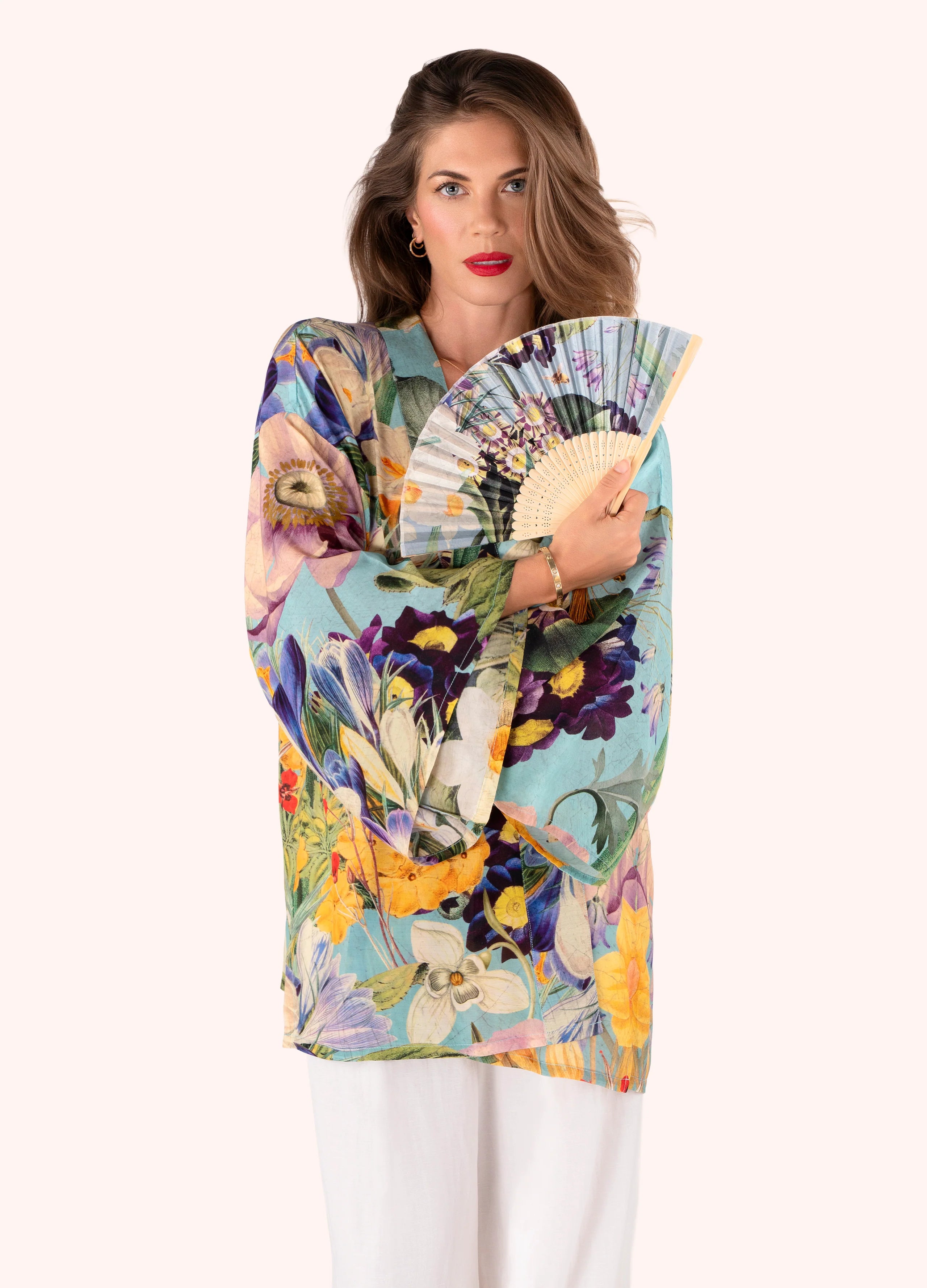 Powder - Kimono Jacket - Spring Flora