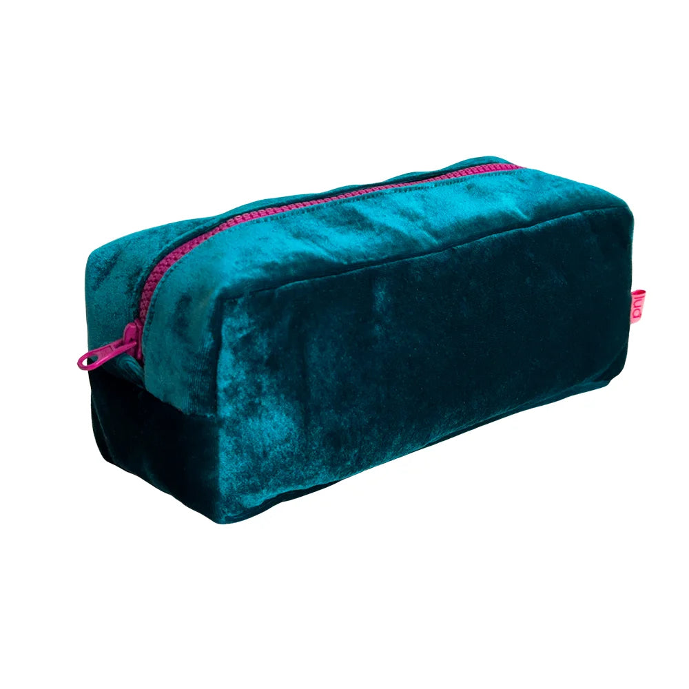 Luxurious Velvet Long Cosmetic Purse