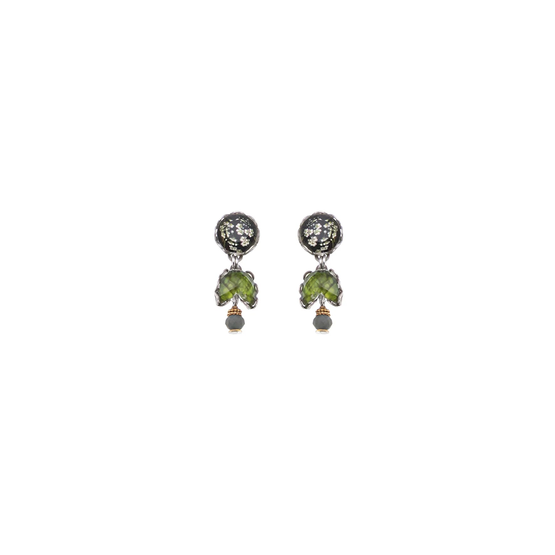 Forest Reflection Set, Small Earrings, Rasa