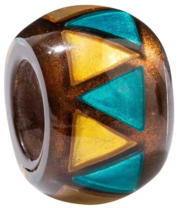 BLISS BY ZSISKA - BLISS BEAD - TRIANGLE YELLOW