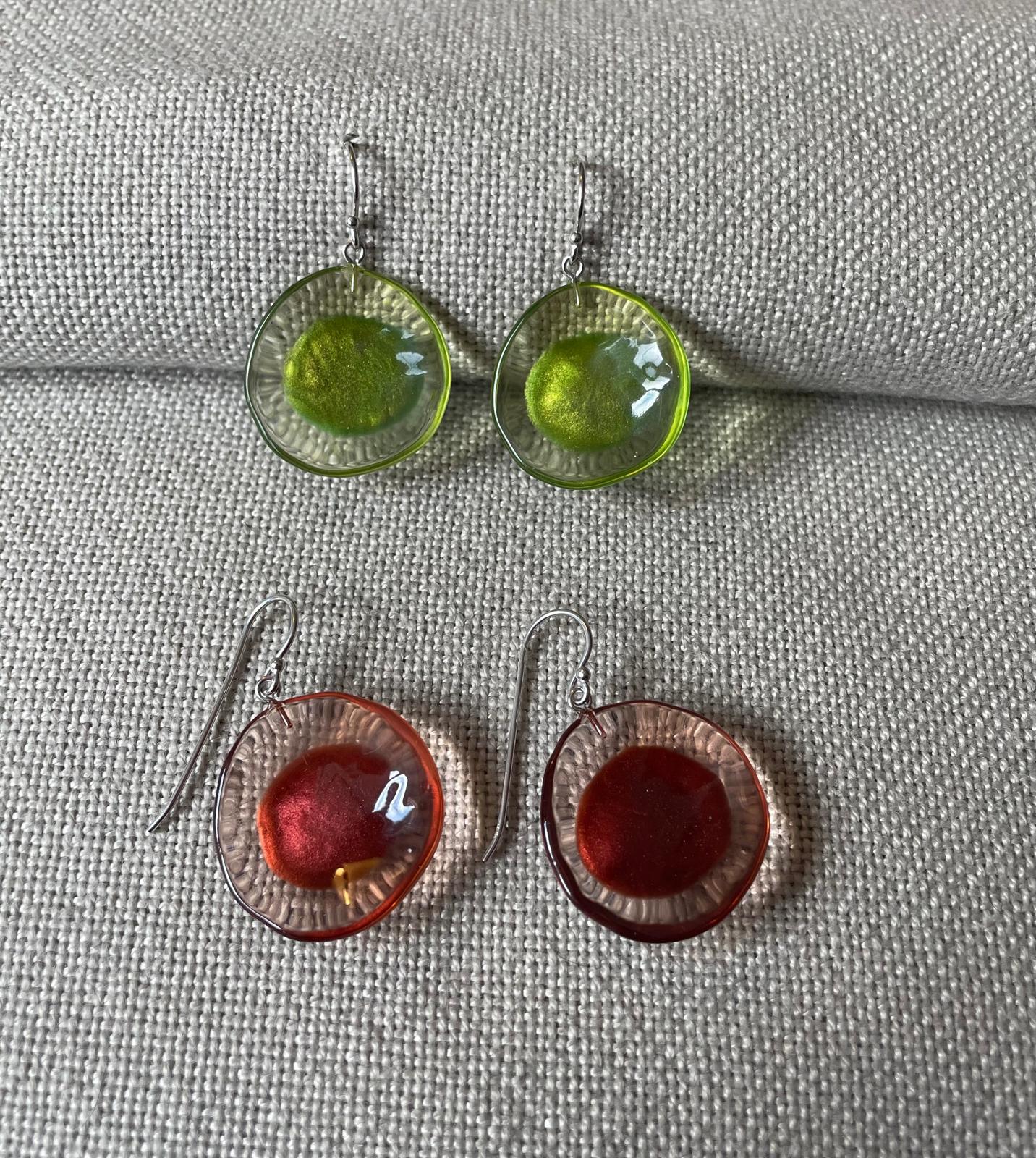 PRUE BY ZSISKA - SHORT HOOK EARRING - SMALL - FLORA
